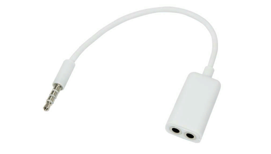 Переходник Sempai SPK-41 Jack 3.5мм - 2х Jack 3.5мм White