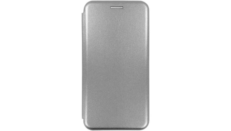 Чехол-книжка для Xiaomi Redmi Note 12 Серый (боковая)