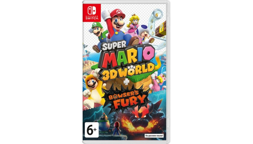 Игра Super Mario 3D World + Bowser's Furyt: для Nintendo Switch