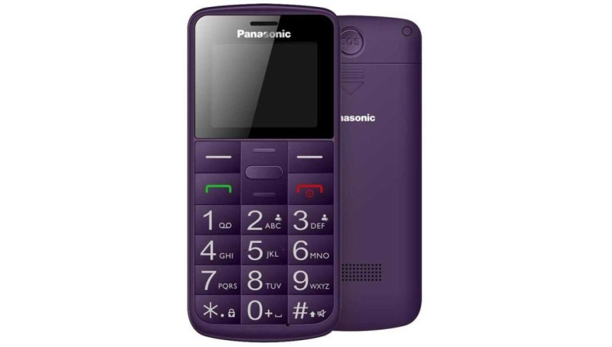Телефон Panasonic TU110 Фиолетовый (уценка)