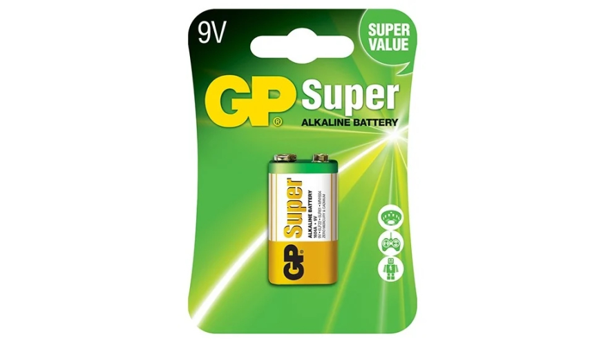 Батарейка GP Super Alkaline 9V 1шт
