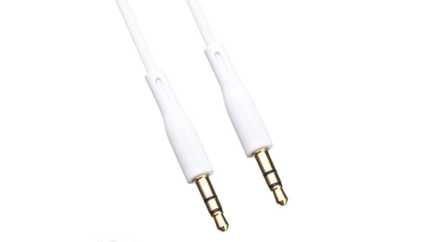 AUX кабель 3.5 Jack-3.5 Jack 1м. Borofone BL1 Audiolink Белый