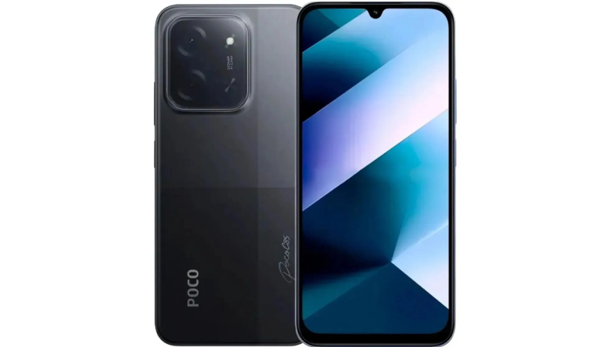 Смартфон Poco C85 6/128GB Black (Черный) (RU)