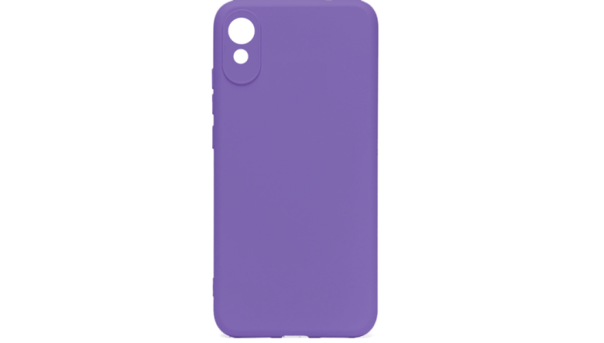 Чехол-накладка силикон для Xiaomi Redmi 9A Фиолетовый