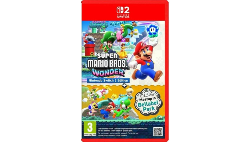 Игра Super Mario Bros. Wonder + Meetup in Bellabel Park для Nintendo Switch 2 (Русские субтитры)