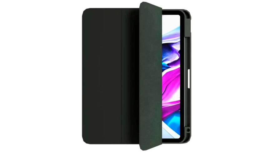 Чехол-книжка VLP Split Folio для планшета Apple iPad Pro M4/M5 11" (2024/25) Dark-green