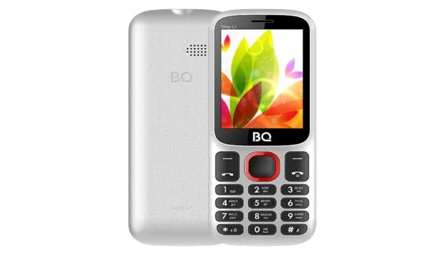 Мобильный телефон BQ 2440 Step L+ White Red (Белый-Красный)