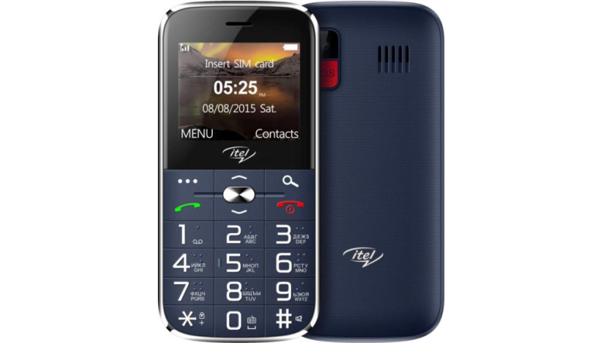 Телефон Itel it2590, Dual Sim Deep Blue