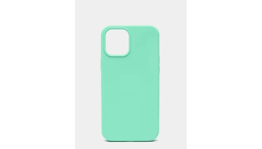 Чехол-накладка силикон Silicone Case для iPhone 13 Лазурно-Голубой