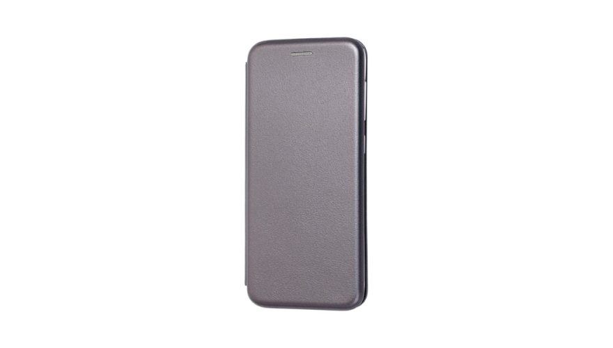 Чехол-книжка для iPhone 12 Pro Max Gray (боковая)