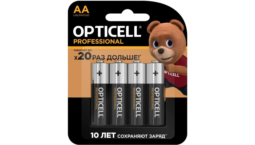 Набор батареек Opticell Basic LR6/MN1500 AA (6шт)