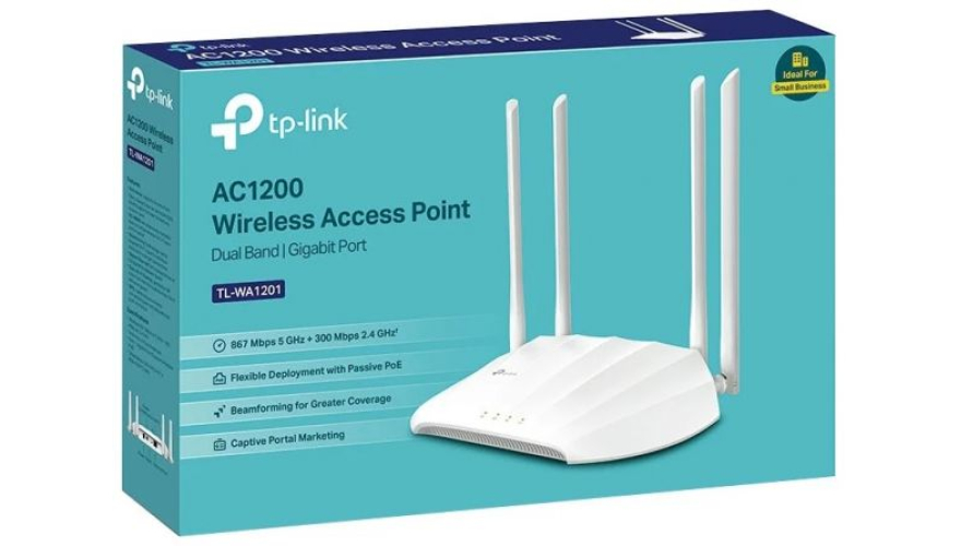 Wi-Fi точка доступа TP-LINK TL-WA1201 Белый