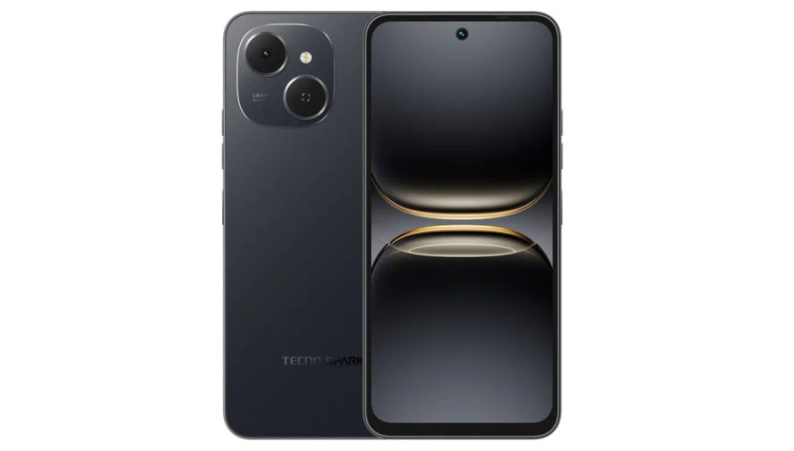 Смартфон Tecno Spark 40C 4/128GB Ink Black (Черный)