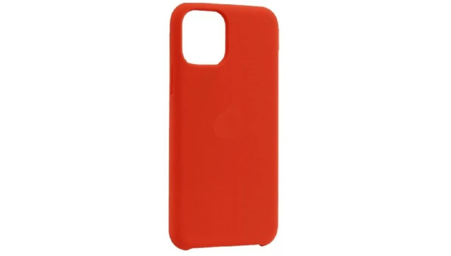 Чехол-накладка силикон DF для iPhone 12/12 Pro Красный