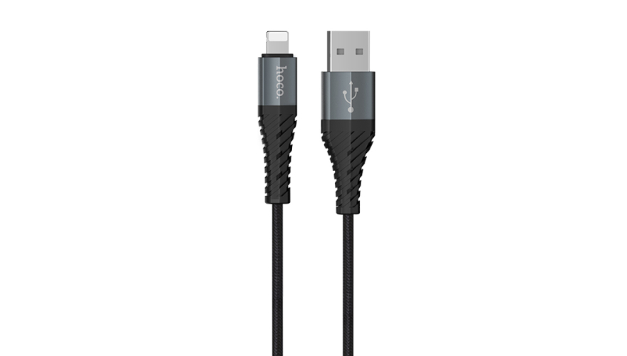 Кабель Hoco X38 USB - Lightning 2.4A 1м Black
