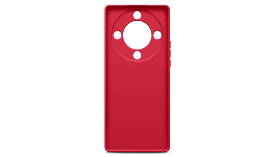 Накладка силикон Borasco для Honor X9a Красный