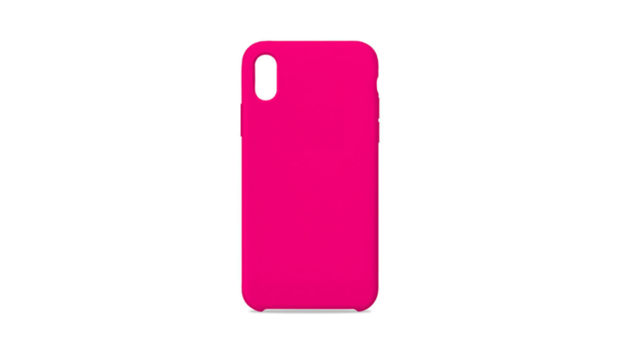 Чехол-накладка силикон Silicone Case для iPhone Xs Max Pink