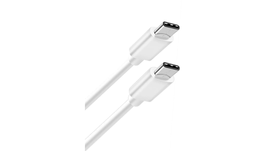 Кабель Borasco Type-C - Type-C 65W 2м White (52386)