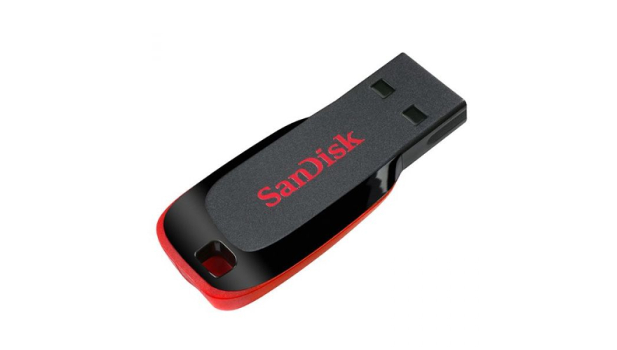 USB Flash Drive SanDisk Cruzer Blade 64GB (SDCZ50-064G-B35)