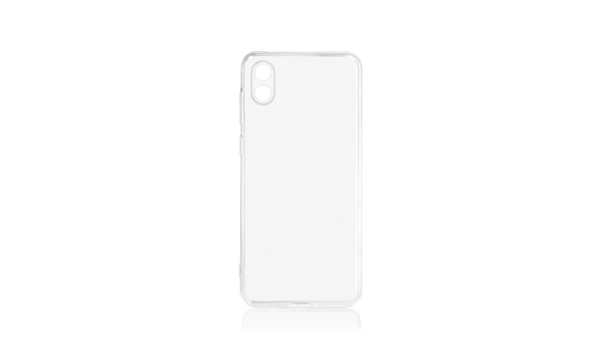 Чехол-накладка силикон DF для Samsung Galaxy A04e Прозрачный