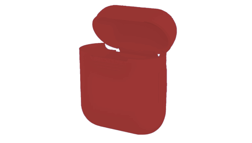 Силиконовый чехол для Apple AirPods Bordo (Бордовый)
