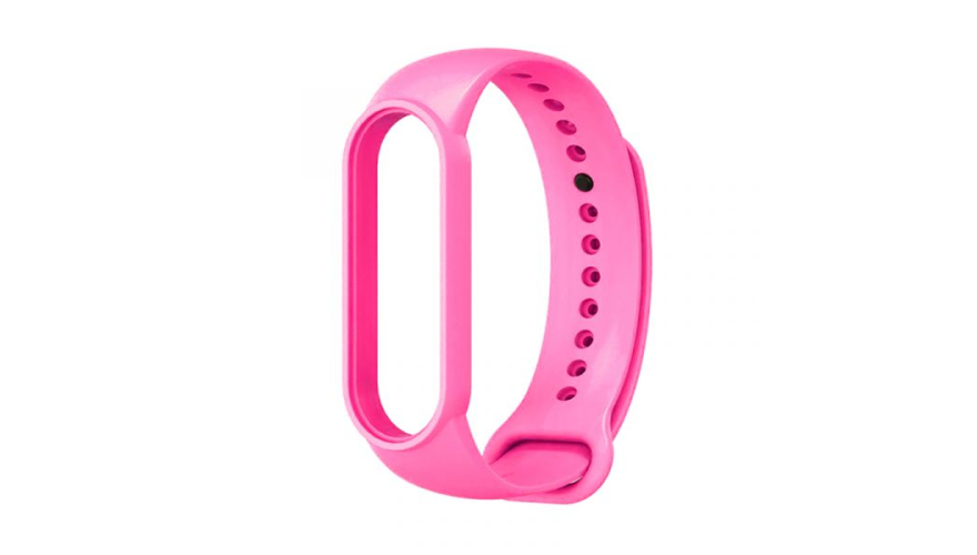 Ремешок силиконовый RedLine для Xiaomi Mi Band 6 Pink