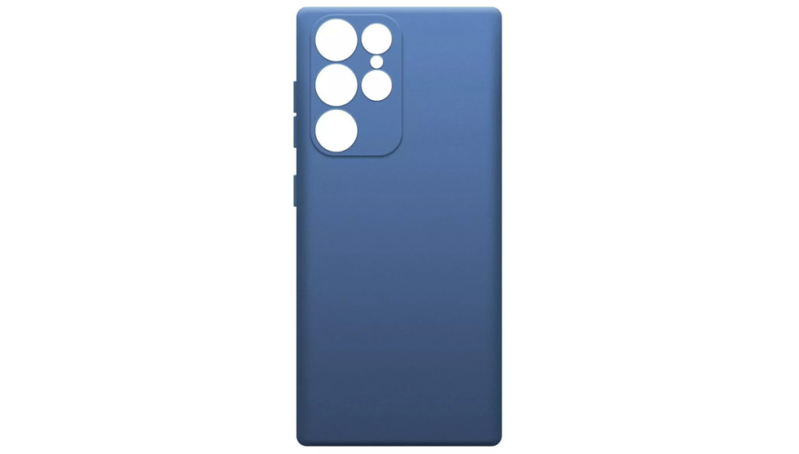 Чехол-накладка силикон для Samsung Galaxy S24 Ultra Синий
