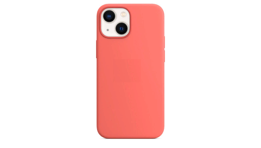 Чехол-накладка силикон Silicone Case для iPhone 13 Розовый Помело