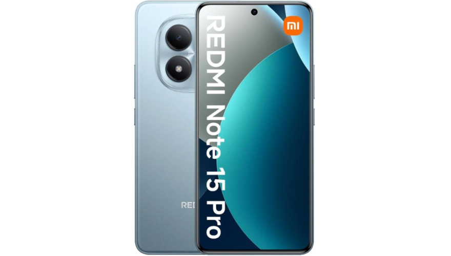 Смартфон REDMI Note 15 Pro 4G 12/256GB Glacier Blue (Синий) (RU)