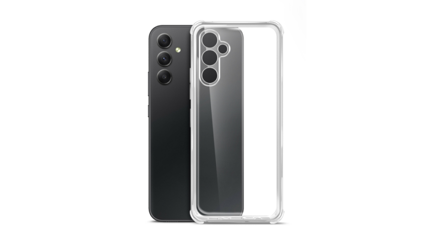 Чехол-накладка силикон Borasco для Samsung Galaxy A26 Прозрачный
