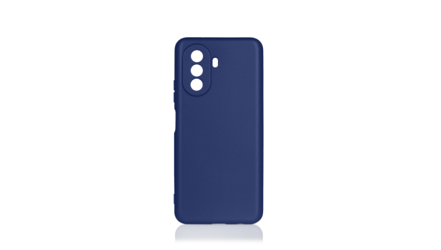 Чехол-накладка силикон DF для Huawei Nova Y70 Синий