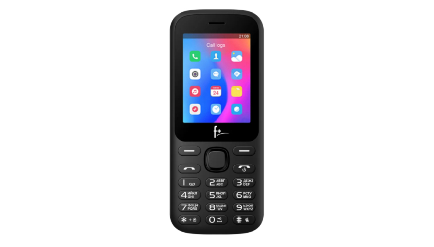 Телефон F+ F257 Dual Sim Black (Черный)