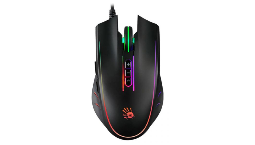 Проводная мышь A4Tech Bloody Q81 Curve Black USB