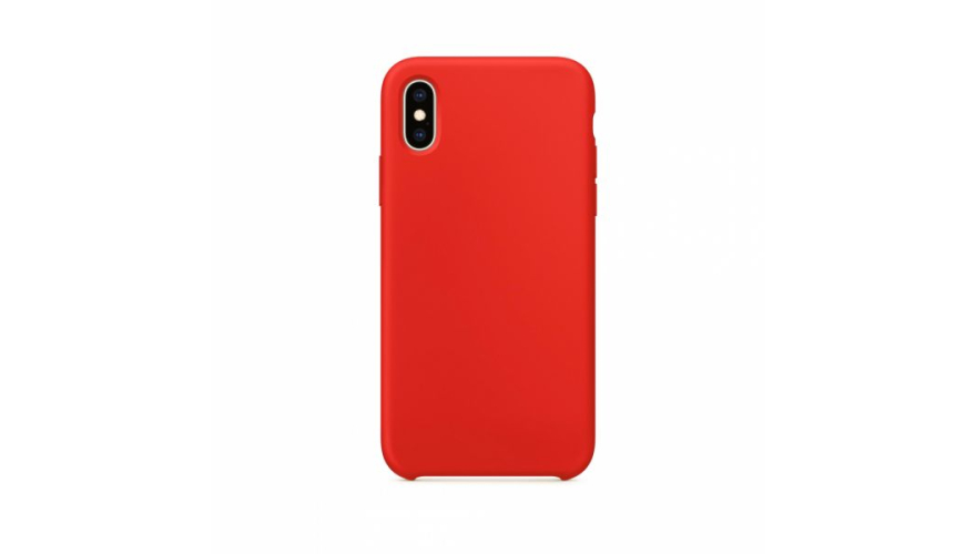 Чехол-накладка силикон Silicone Case для iPhone X/Xs Red