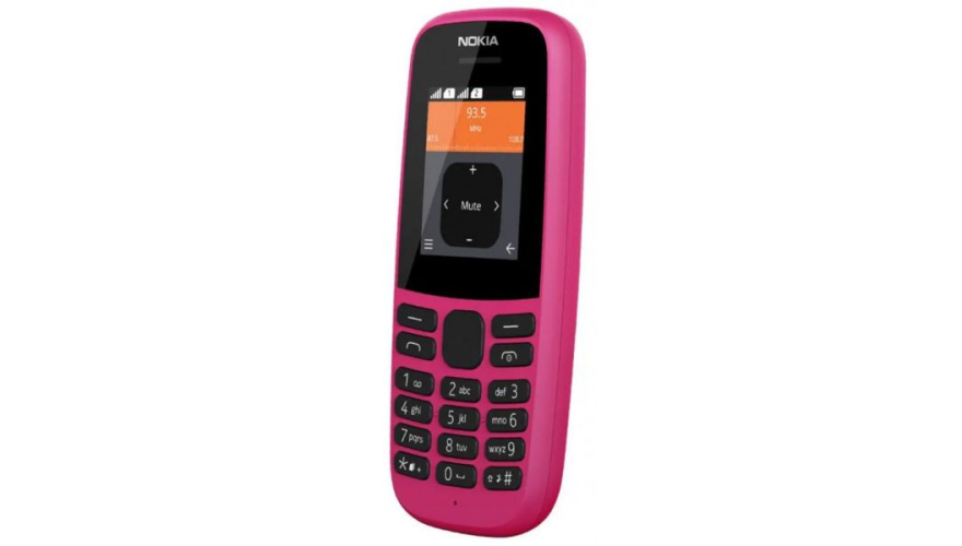 Телефон Nokia 105 SS (2019) Pink (розовый)