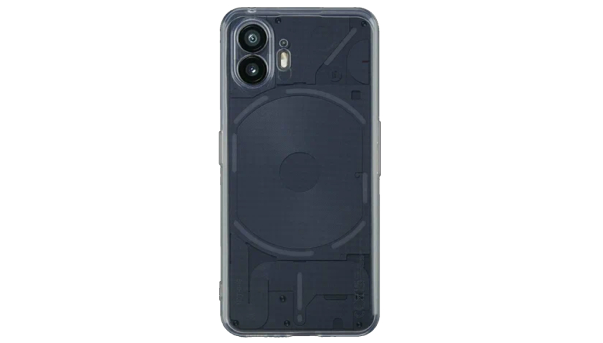 Чехол-накладка силикон для Nothing Phone (2) Прозрачный