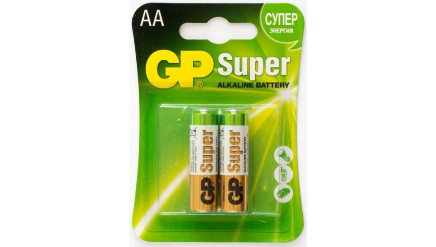 Батарейка GP Super Alkaline AA (2шт)