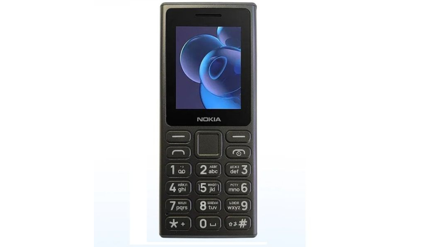 Мобильный телефон Nokia 125 (2024) TA-1655 Dual Sim Black (Черный)