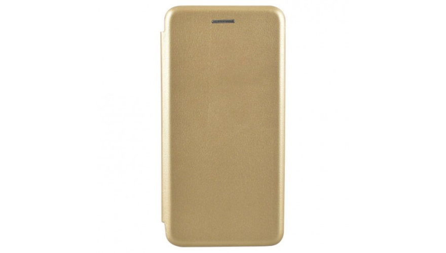 Чехол-книжка для Xiaomi Redmi 9A Gold (боковая)