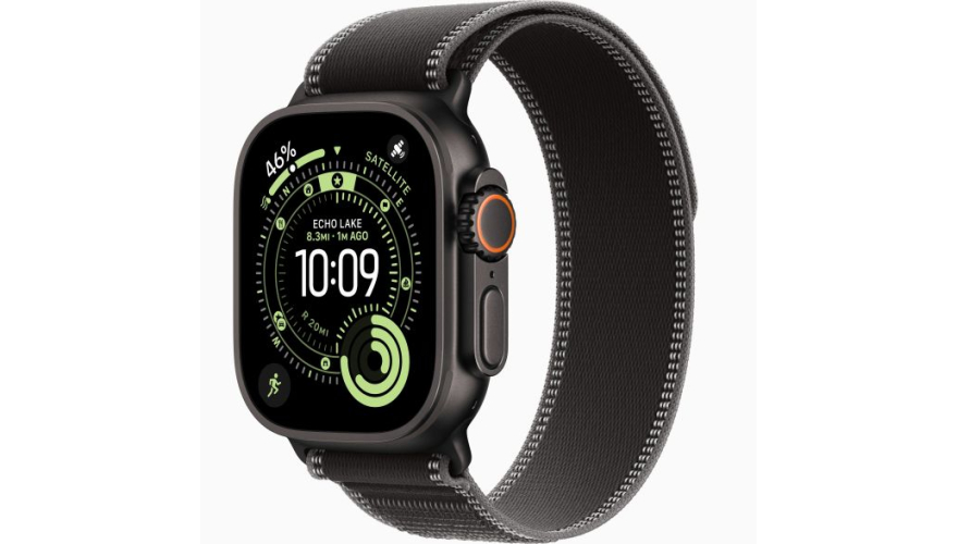 Часы Apple Watch Ultra 3 GPS + Cellular 49mm Black Titanium Case/Black/Charcoal Trail Loop M/L