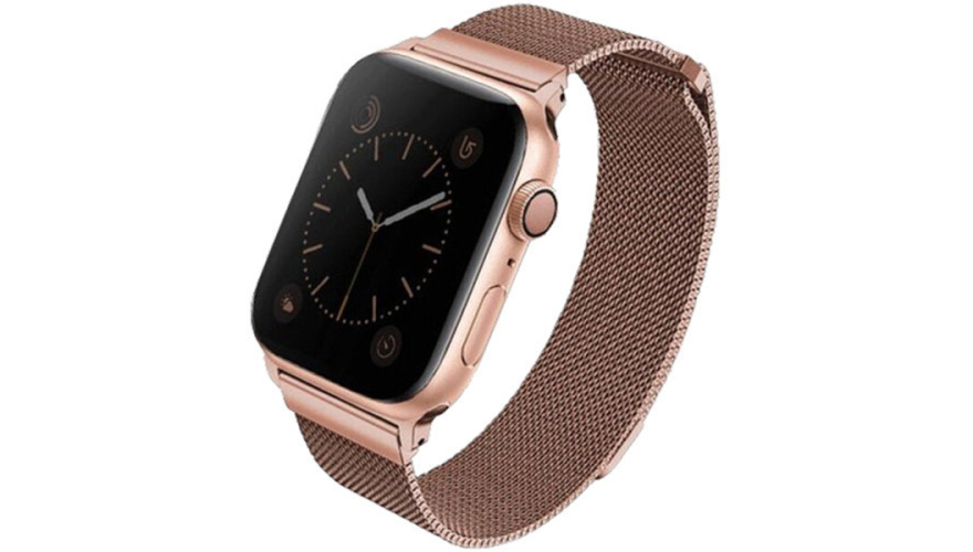 Ремешок Uniq Dante для Apple Watch 40/41/42mm Rose Gold (Розовый)