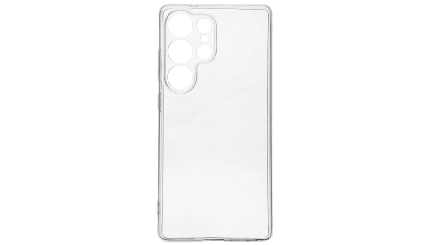 Чехол-накладка силикон для Samsung Galaxy S25 Ultra Прозрачный