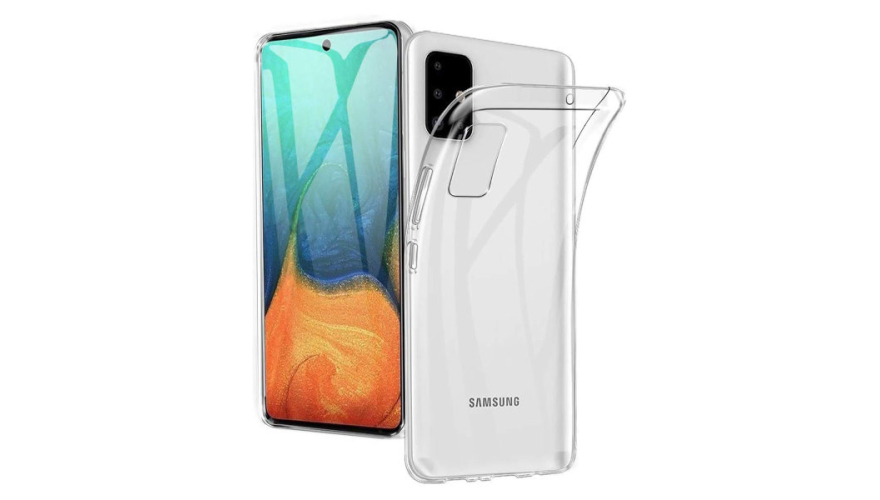 Чехол-накладка силикон для Samsung Galaxy A72 (SM-A725) прозрачная