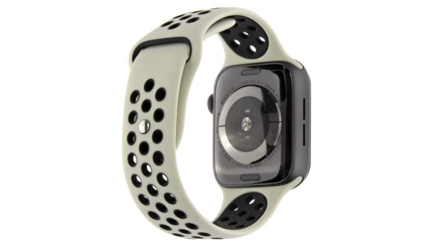 Ремешок INTERSTEP для Apple Watch 42/44/45/49mm Жемчужно-черный