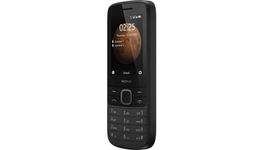 Телефон Nokia 225 4G Dual Sim Черный