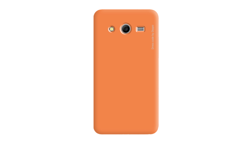 Накладка Deppa Air Case+пленка для Samsung G355 Galaxy Core 2 Orange