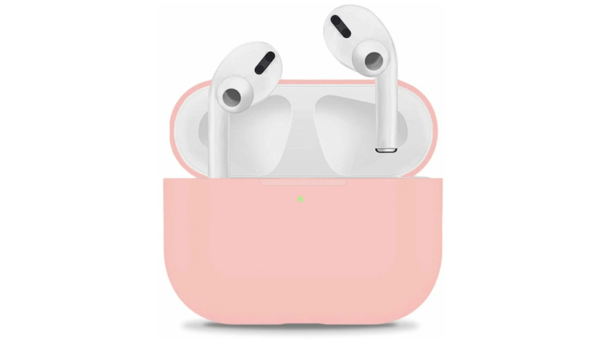 Силиконовый чехол ISA для Apple AirPods Pro Розовый