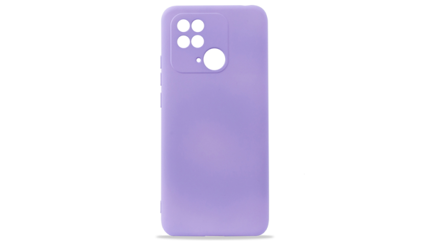 Чехол-накладка силикон для Xiaomi Redmi 10C Лавандовый