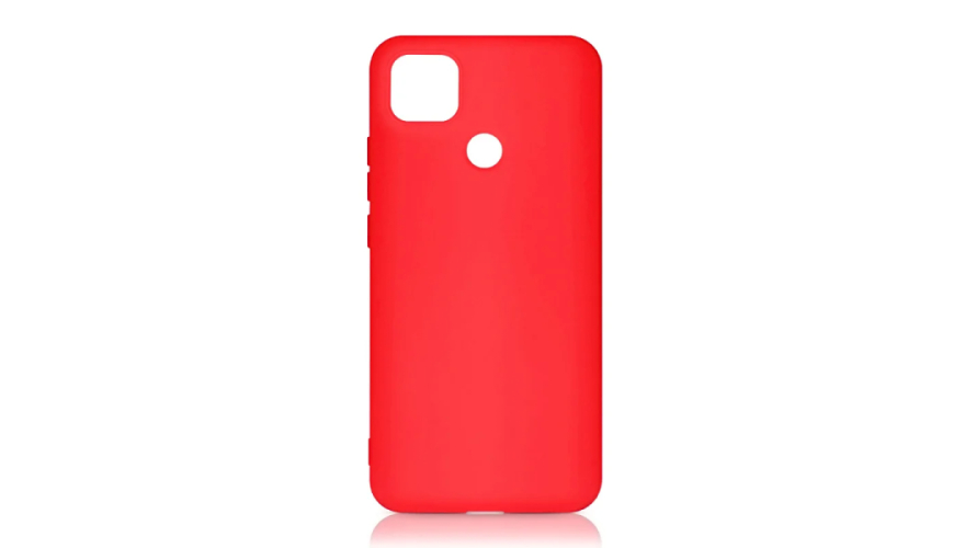 Чехол-накладка силикон DF для Xiaomi Redmi 9C/10A Красный
