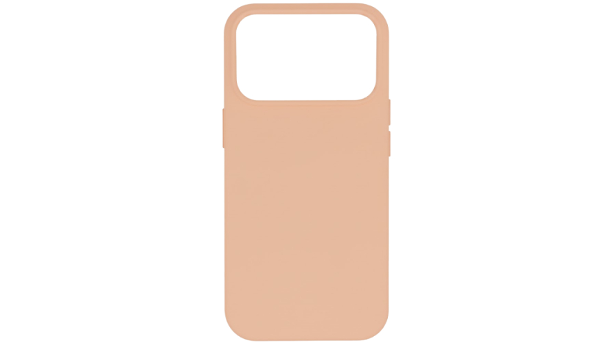Чехол-накладка силикон Silicone Case для iPhone 18 Pro Персиковый